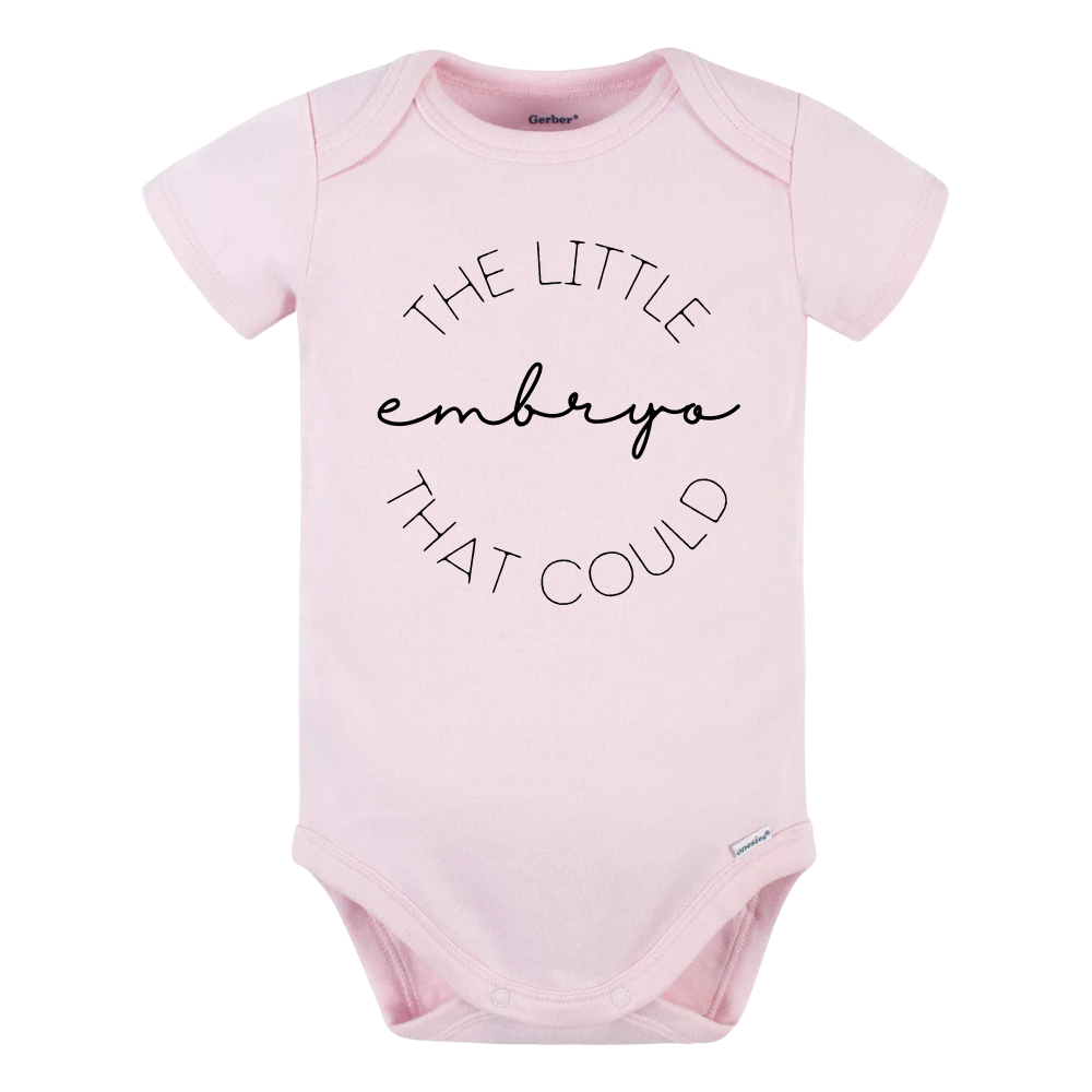 Baby Onesie® The Little Embryo That Could IVF Baby Infant Clothing for Baby Shower Gift