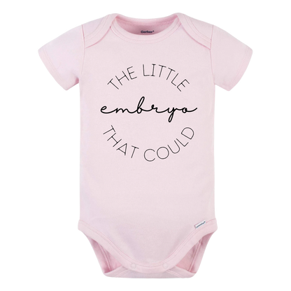 Baby Onesie® The Little Embryo That Could IVF Baby Infant Clothing for Baby Shower Gift