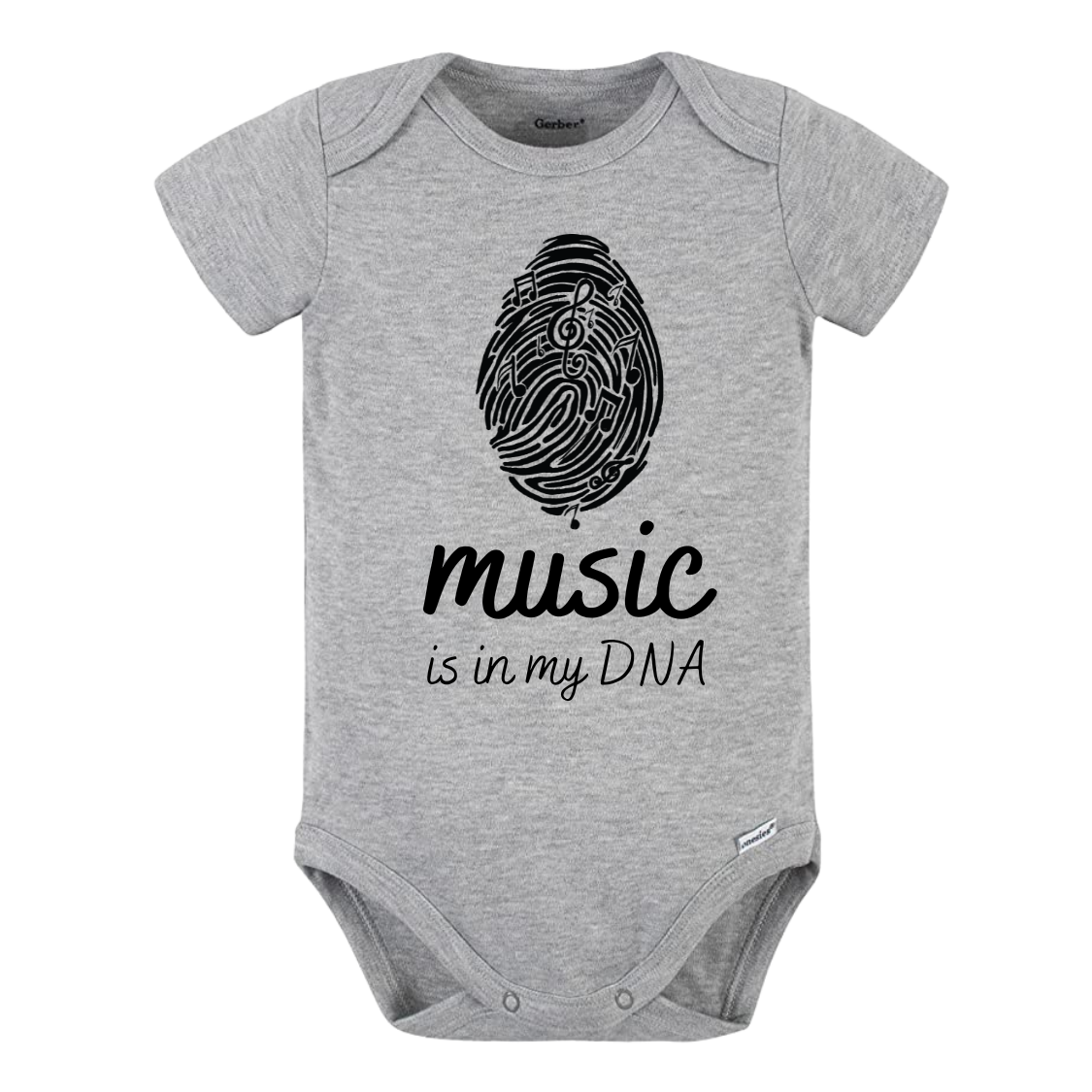 Baby Onesie® Music is In My DNA Baby Infant Clothing for Baby Shower Gift