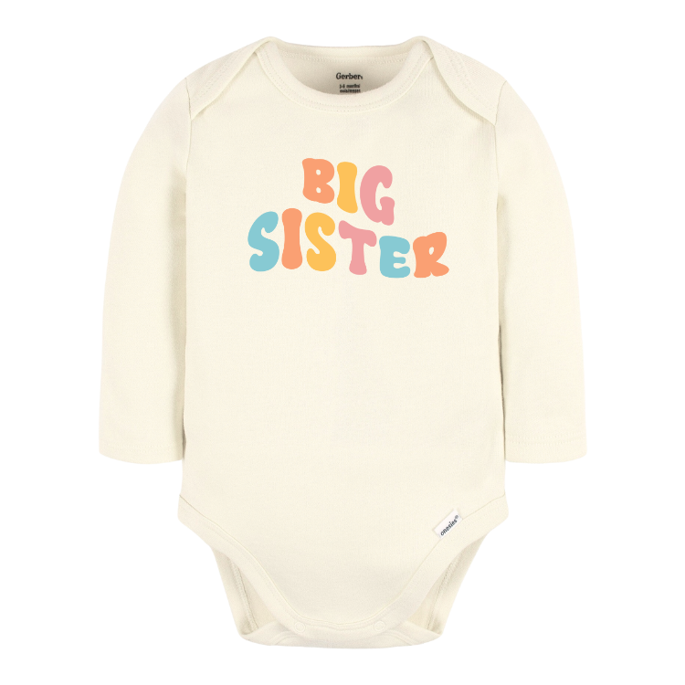 Cute Big Sister Tshirt Big Sister Reveal Cute Girl Tshirt