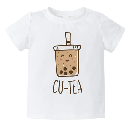 Milk Tea Kid Tshirt Baby Onesie® Cu-Tea Boba Baby Bodysuit Newborn Outfit Baby Shower