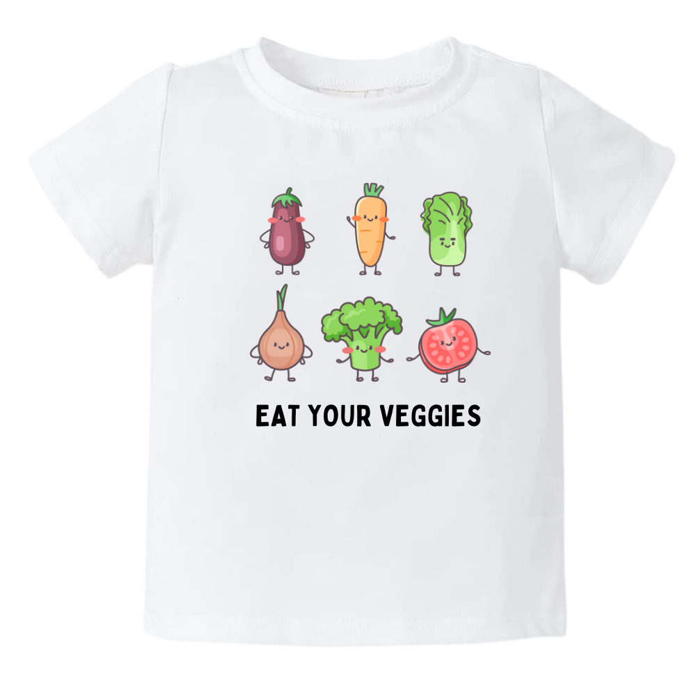 Kids Tshirt Baby Onesie® Eat Your Veggies Baby Bodysuit Newborn Outfit Gift