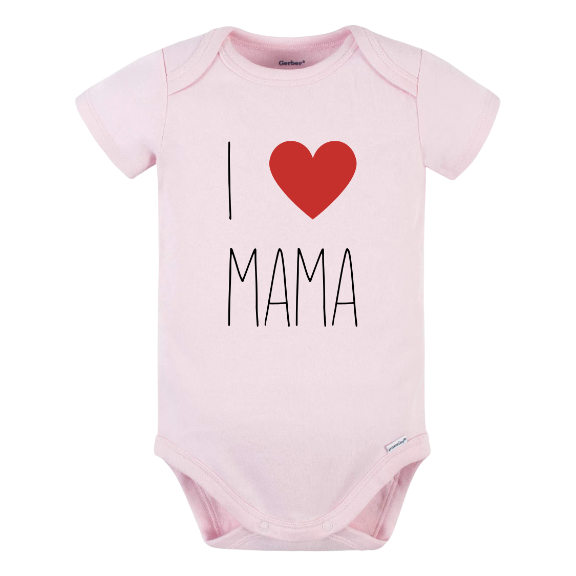 Baby Onesie® I Love Mama Baby Infant Clothing for Baby Shower Gift