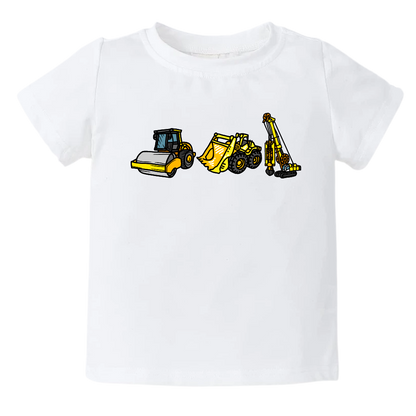 Construction Kid Tshirt Baby Onesie® Construction Vehicles Baby Bodysuit Newborn Outfit