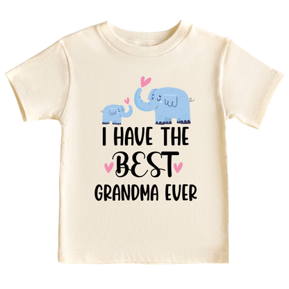 Kids Tshirt Baby Onesie® Best Grandma Elephant Baby Bodysuit Newborn Outfit Baby Shower