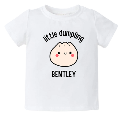 Little Dumpling Kid Tshirt - Custom Name