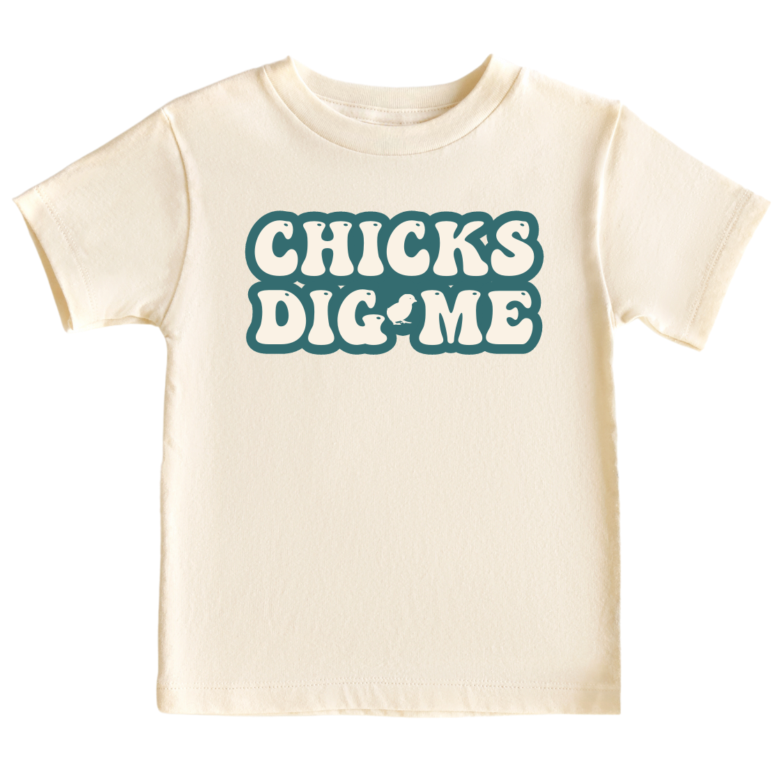 Kid Tshirt Chicks Dig Me Baby Onesie® Cute Baby Clothes for Easter Baby Outfit Newborn