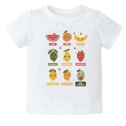 The Fruit of the Spirit Baby Onesies® Fruit Spirit Toddler Fruits of the Spirit Shirt Christian Aesthetic Shirt Fruit Baby Outfit