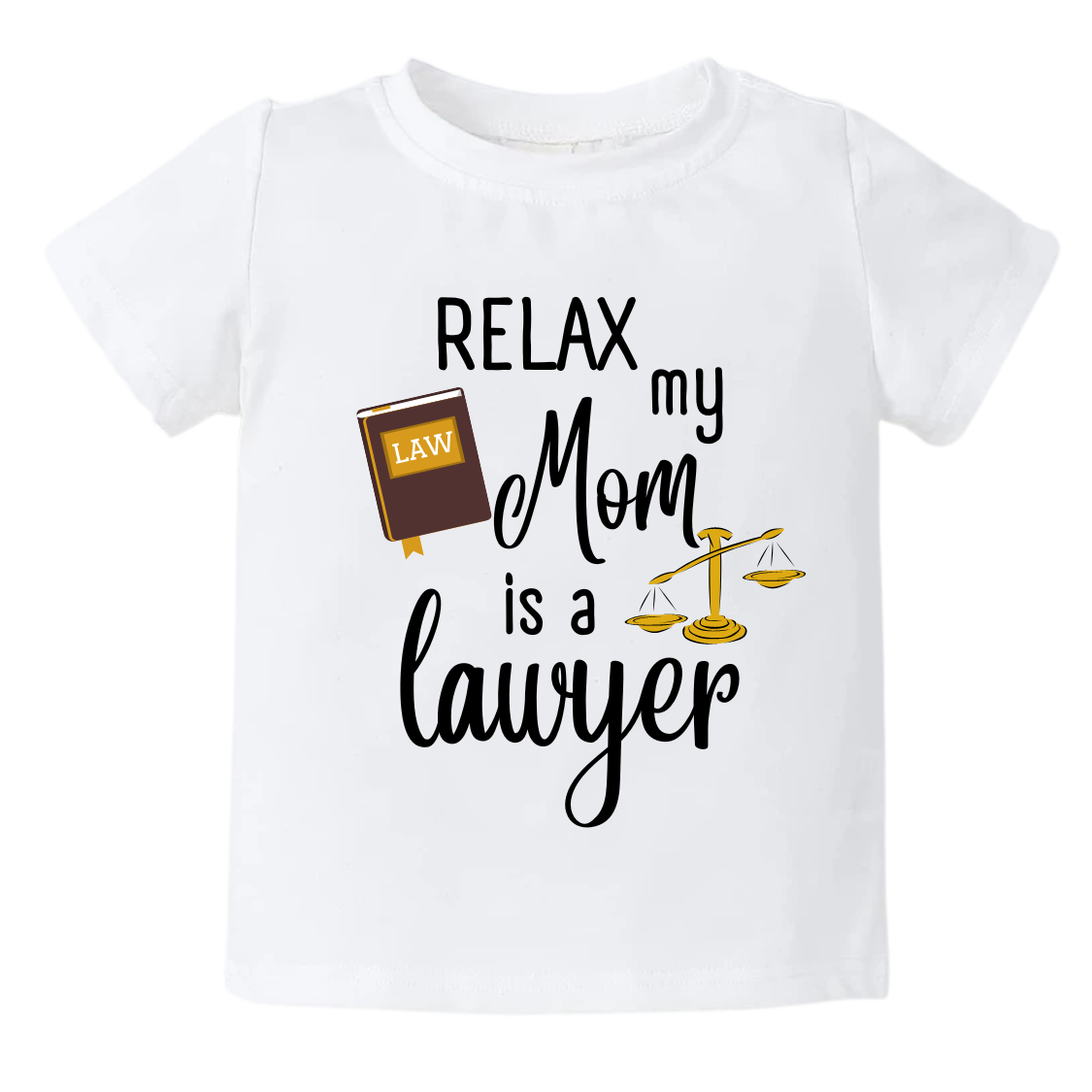 Lawyer Kid Tshirt - Gift for mom - Mother's Day gift - Custom Baby Clothes for Newborn - Gift for Newborn - Baby Shower Gift - My Mom Is A Lawyer