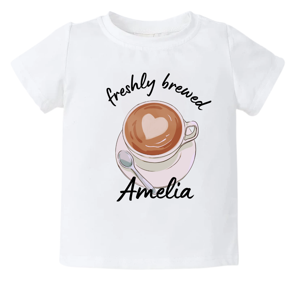 Cute Girl Tshirt - Custom Toddler Shirt - Custom Name for Girls Tshirt