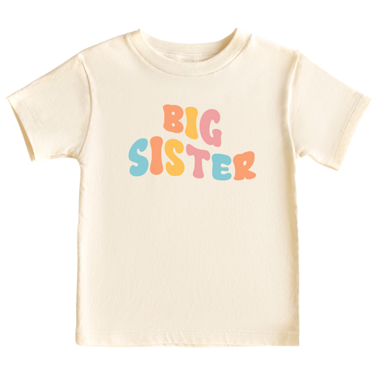 Cute Big Sister Tshirt Big Sister Reveal Cute Girl Tshirt