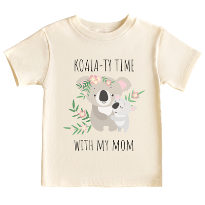 Cute Baby Onesie® Koala-ty Time with My Mom Shirt Baby Clothes Unisex Baby Announcement Gift for Mom