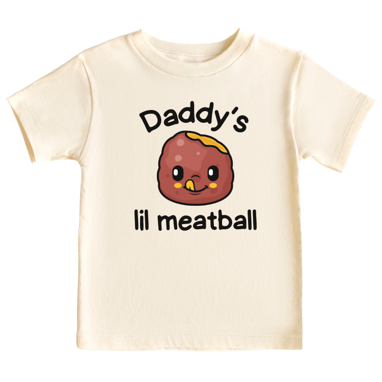 Personalized Baby Onesies® Funny Meatball Baby Bodysuit for Newborn Outfit for Baby Shower Gift Custom Baby Gift Father's Day Gift Ideas