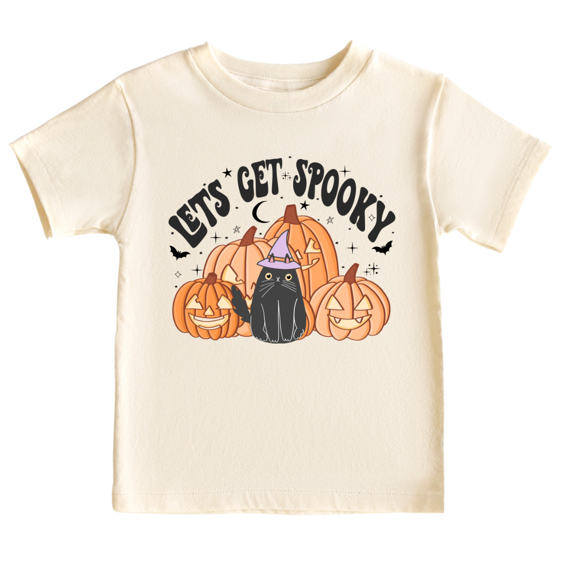 Let's Get Spooky Kid Tshirt Halloween Tshirt for Kids Halloween Custom for baby gift for newborn clothes