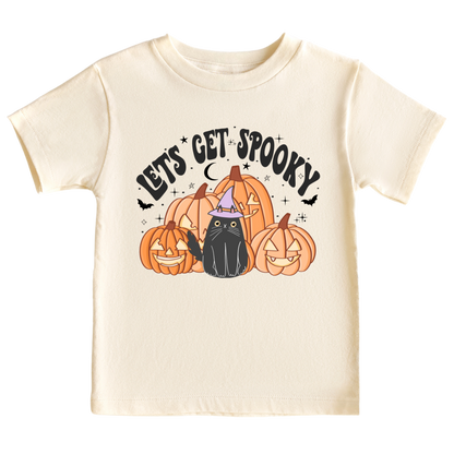 Let's Get Spooky Kid Tshirt Halloween Tshirt for Kids Halloween Custom for baby gift for newborn clothes