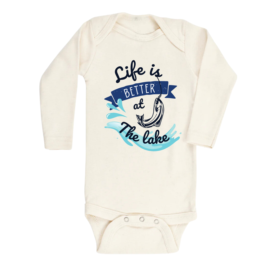 Life is Better At The Lake Baby Onesie® Kids Shirt