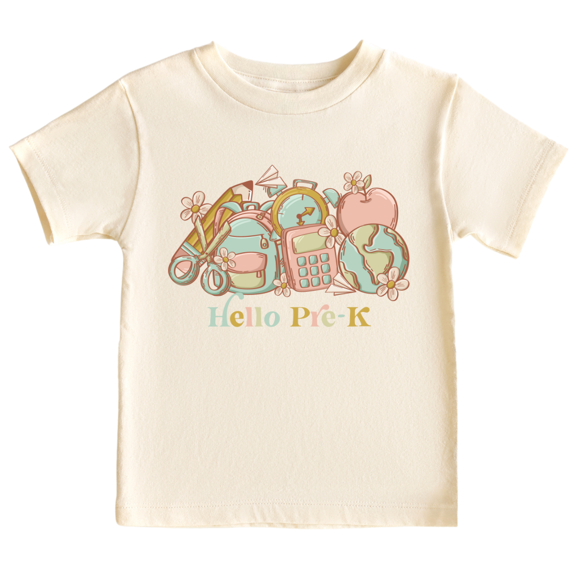 Hello Pre K - Back To School Tshirt 