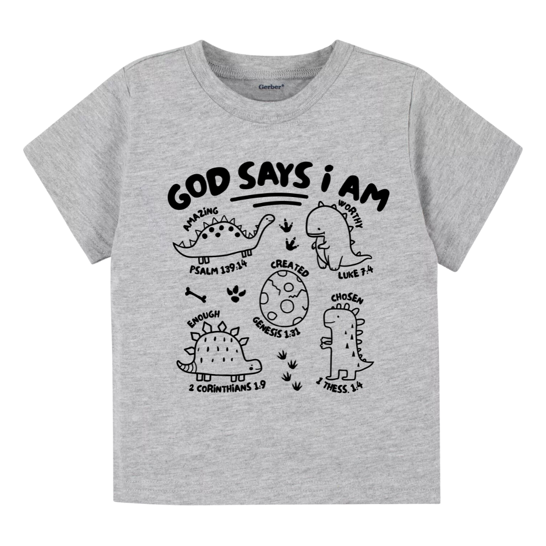 Boys Dinosaur Tshirt - Dino Baby - Dinosaur Kid Tshirt