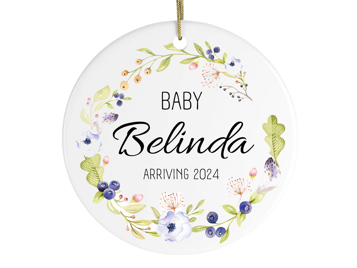 baby arrival gift for newborn gift custom baby gift christmas ornament with personalized name