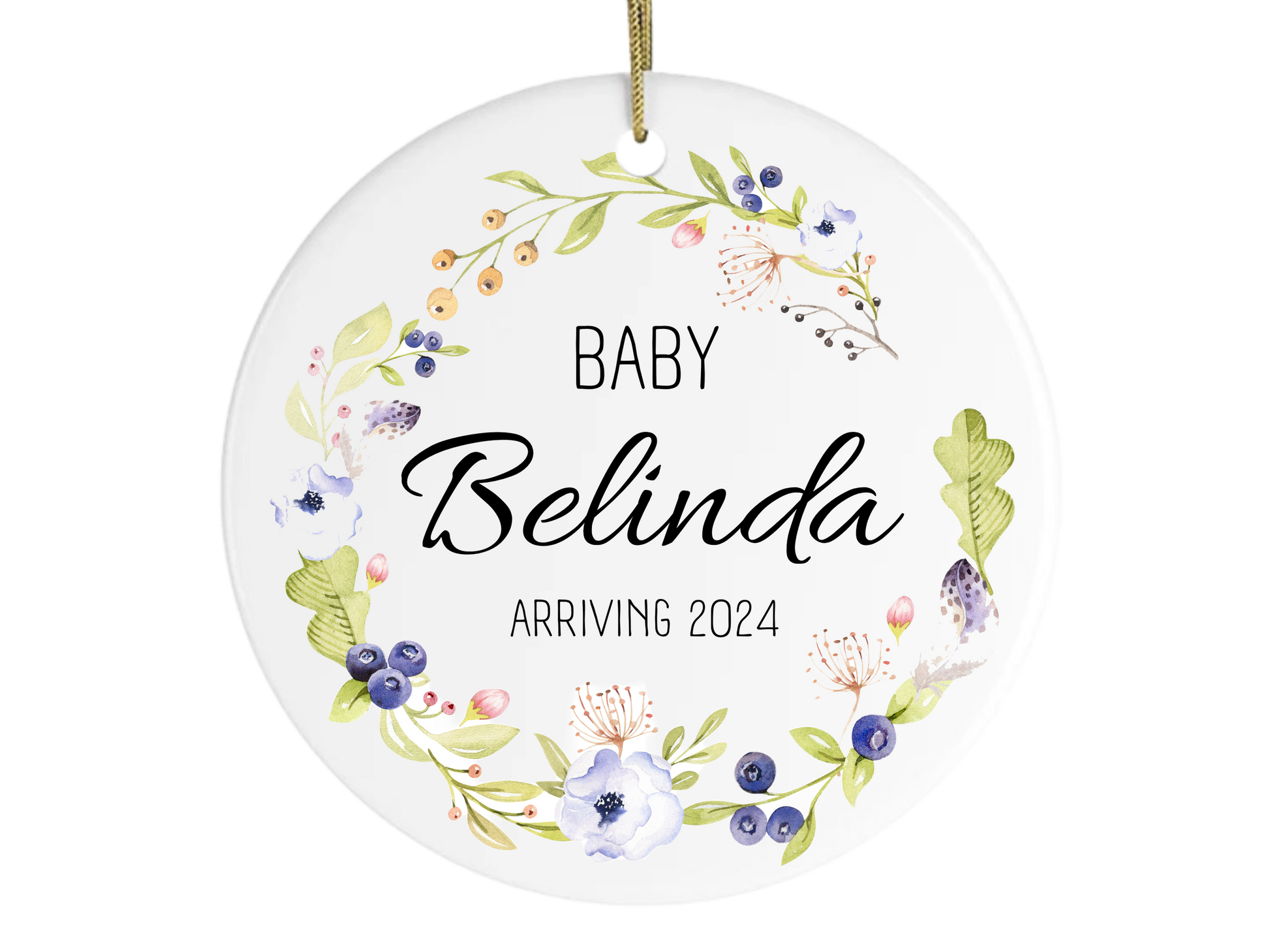 baby arrival gift for newborn gift custom baby gift christmas ornament with personalized name