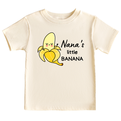 Cute Baby Onesie® Nana's Little Banana Shirt Custom Baby Clothes Baby Announcement Gift for Grandma