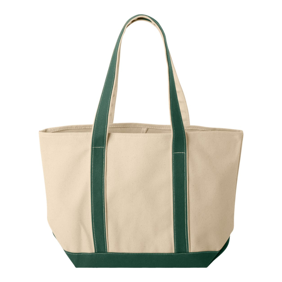 Large Tote Bag with Front Pocket Beach Tote