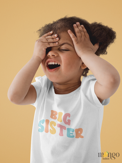 Cute Big Sister Tshirt Big Sister Reveal Cute Girl Tshirt